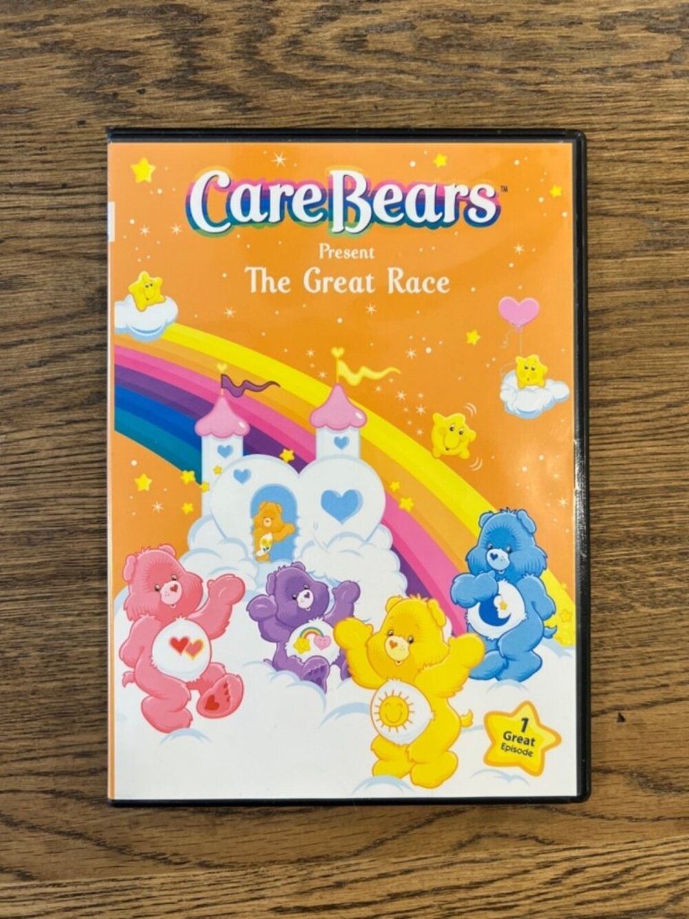 Care Bears Present The Great Race 1986 DVD Childrens Animation Pre-Owned